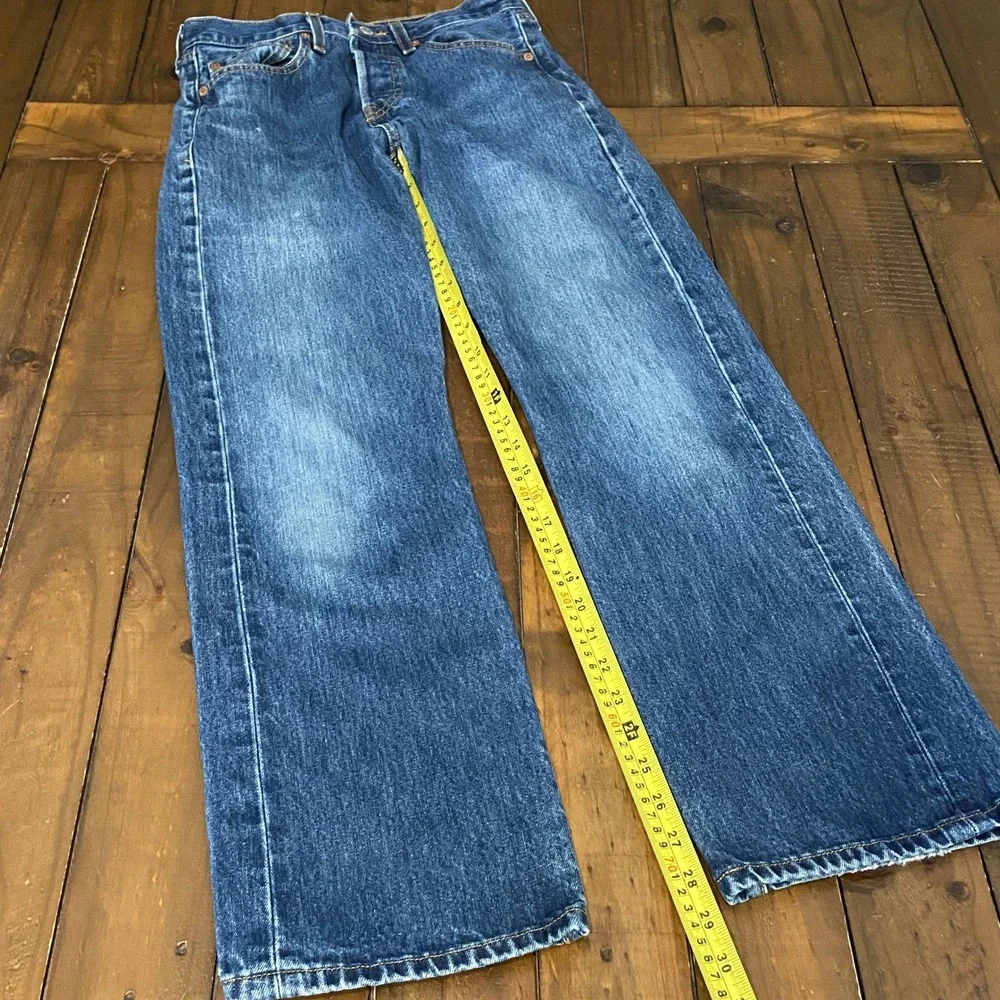 Vintage Levi's 501 XX Jeans W28 L30 Made in Mexico Button Fly 100% Cotton 2006